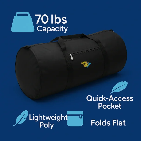 Duffle Bag Poly. 36” 70 LBS (ROUND) - Image 2