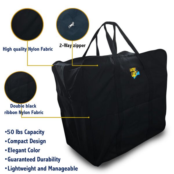 WrapUp® Square Bag Poly. 25” 50 LBS (QUADRATE) - Image 3