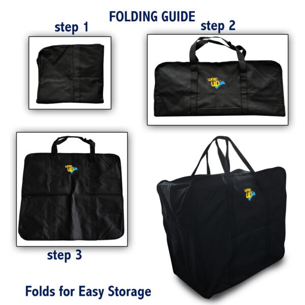 WrapUp® Square Bag Poly. 25” 50 LBS (QUADRATE) - Image 5