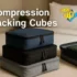 Compression packing cubes