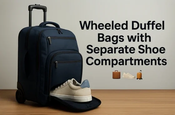 Wheeled duffel bags