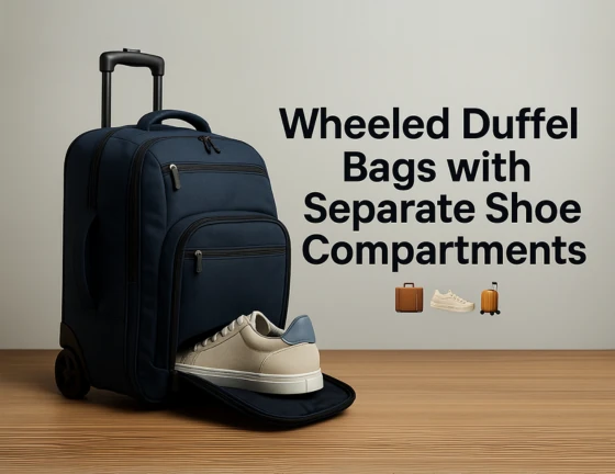 Wheeled duffel bags