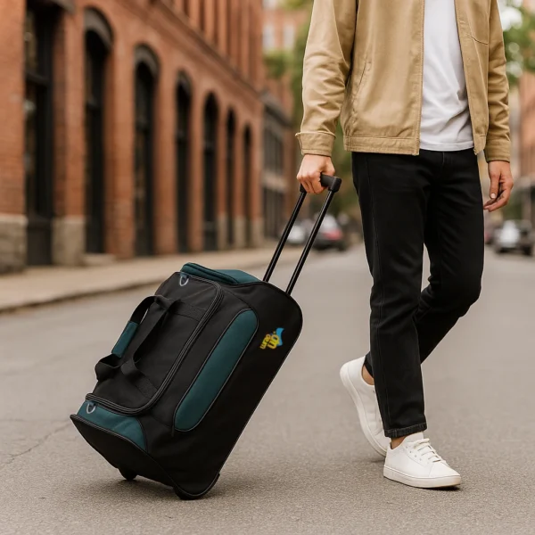 DUFFEL WHEELS 22” — GREEN - Image 7