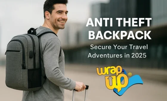 Anti theft backpack