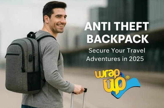 Anti theft backpack