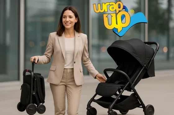 Compact travel stroller